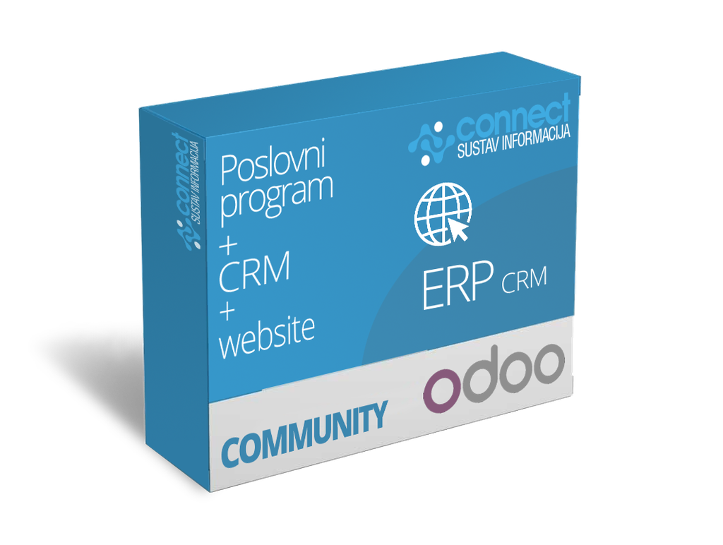 Connect ERP + CRM + Web - Odoo Community ver.13