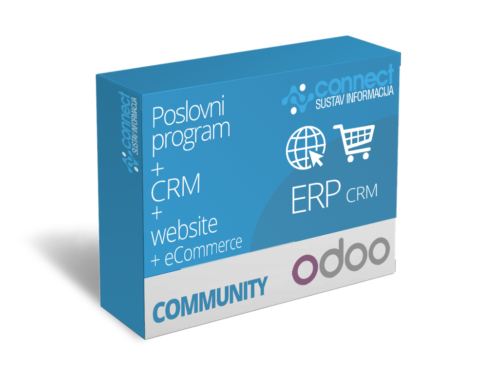 Connect ERP + CRM + Web + eCommerce - Odoo ver.13